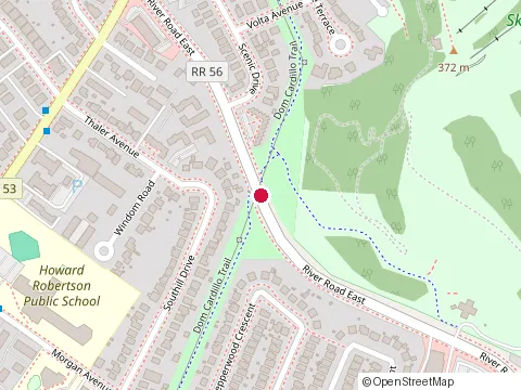 Location of Desjardins Insurance at 1601 River Rd E, Kitchener