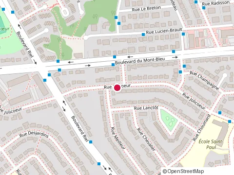 Location of Desrosiers Philippe Avocat at 39 Rue Jolicoeur, Gatineau