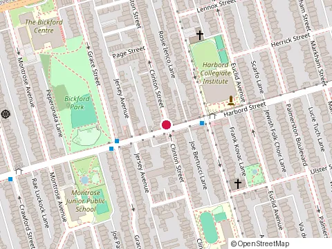 Location of Dexter Nash - Real Estate Agent at Clinton St, Toronto