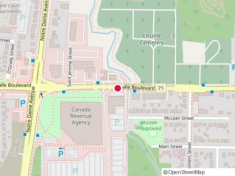 Location of Diamond Periodontics at 300 Lasalle Blvd, Greater Sudbury