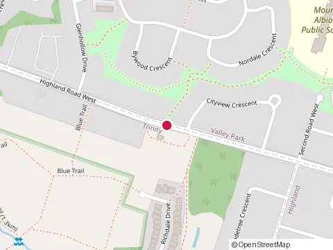 Location of Djb Chartered Professional Accountants - Durward Jones Barkwell & Company Llp at 570 Highland Road West, Hamilton
