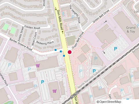 Location of Dmitry Loktev at 895 Don Mills Rd, North York