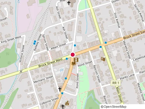 Location of Pita Pit at 2 Brock St W, Uxbridge