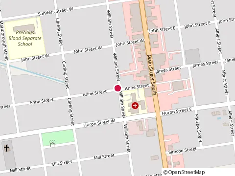 Emplacement de Pita Pit au 14 Wellington St W, Exeter