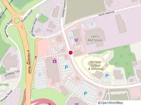 Location of Pita Pit On Holiday Inn Drive at 101 Holiday Inn Dr, Cambridge