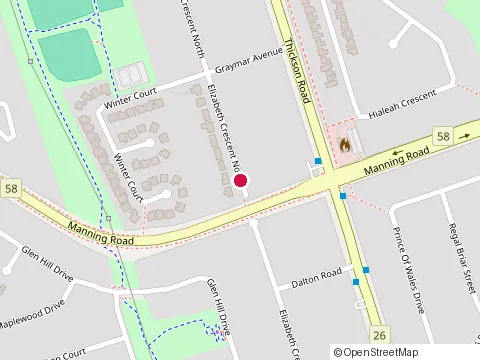 Location of Doug Scott Heating And Cooling at 157 Elizabeth Crescent, Whitby