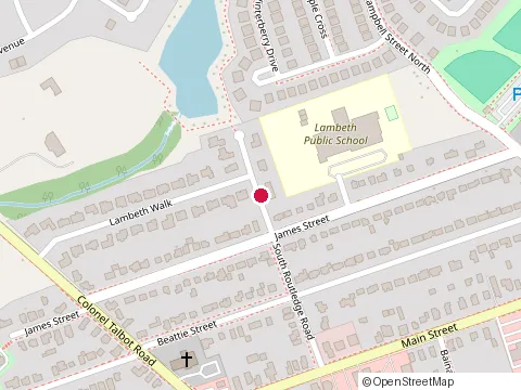Location of Dowling General Construction at 6860 Lambeth Walk, London