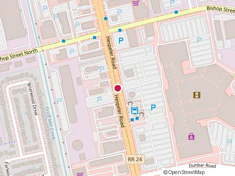 Location of Dr V N Boyd at 410 Hespeler Road, Cambridge