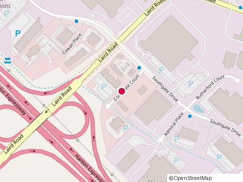 Location of Dr. Mindy Pho, Heritage Periodontics at 44 Corporate Ct, Guelph