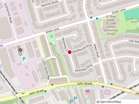 Location of Ellis & Co Insurance Adjusters Ltd at 57 Mckelvey Dr, Thornhill