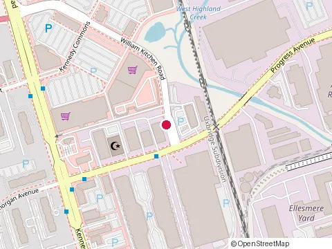Location of Structube Toronto - Megastore at 27 William Kitchen Rd, Scarborough