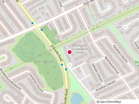 Location of Structube Waterloo (The Boardwalk) at 300 The Boardwalk, Waterloo