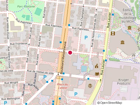 Location of Esthetique Josiane at 114C-50 Rue Victoria, Gatineau