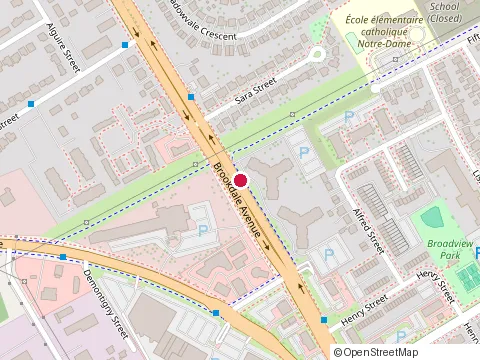 Location of Fantastic Cleaners at 960 Brookdale Ave, Cornwall