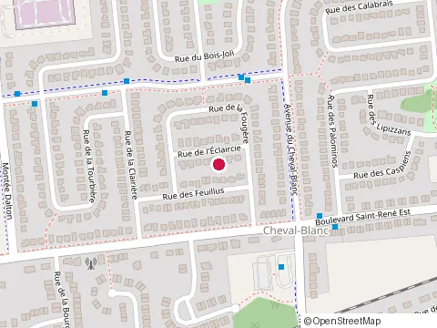 Location of Foparo Cpa Inc. at 100 Rue de la Foug?Re, Gatineau