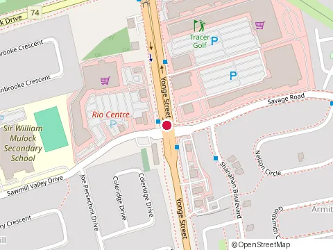 Location of Forest Green Dental Care at 11-16715 Yonge St, Newmarket