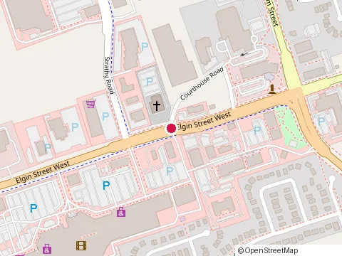 Location of Fraser Ford at 1056 Elgin St W, Cobourg