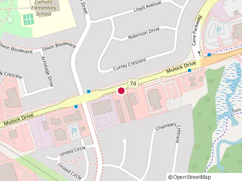 Location of Genesis Dental Prosthetics at 200 Mulock Dr, Newmarket