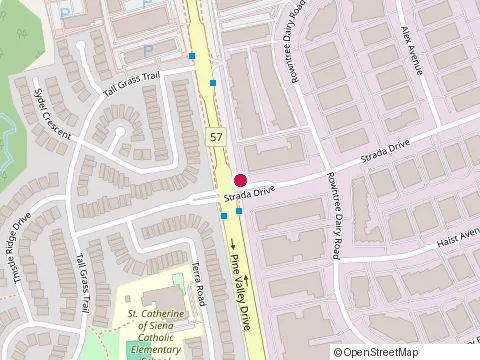 Location of Glow Dental Hygiene Clinic at 5-10 Strada Dr, Woodbridge