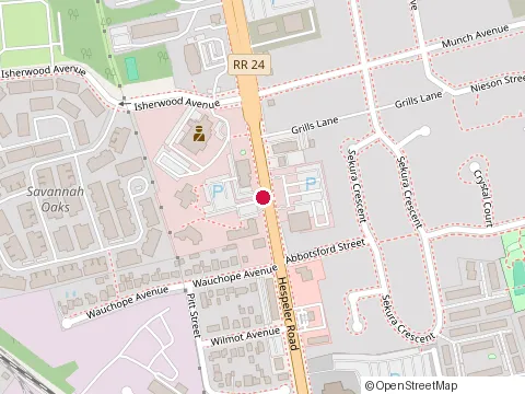 Location of Grandview Dental Centre at 171 Hespeler Road, Cambridge