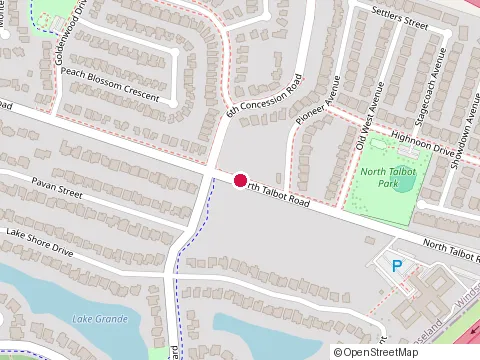 Location of Bioped Footcare & Orthotics at 1555 Talbot Rd Unit 401, LaSalle