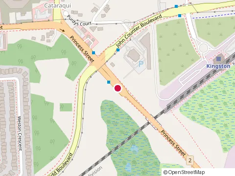 Location of Guardsman Insurance Services Inc at 2447 Princess St, Kingston
