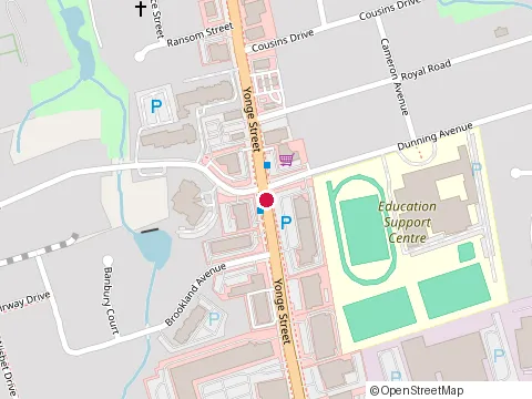 Location of H R Denture Clinic at 6-14834 Yonge St, Aurora