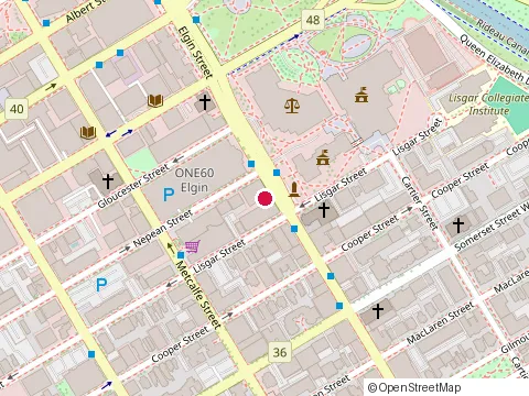 Location of Canadian Payments Assn at 1200-180 Elgin St, Ottawa
