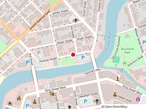 Location of Hinnegan Law Professional Corporation at 75 Thames St, Chatham