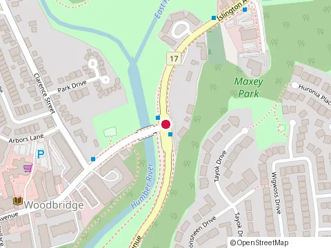 Location of Humberview Family Dentistry at 106 Woodbridge Avenue, Woodbridge
