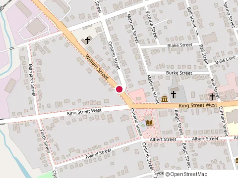 Location of Imperial Tailoring & Dry Cleaning at 395 William St, Cobourg