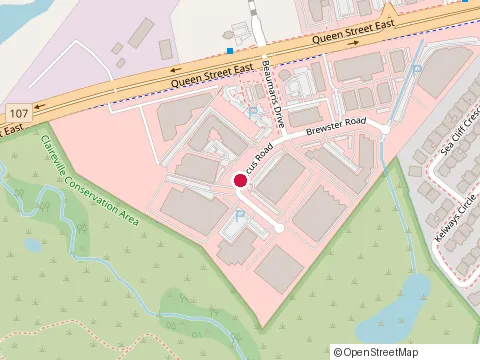 Location of Infinite Motion Manual Medicine at 1-4 Abacus Rd A, Brampton