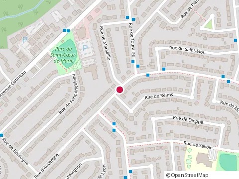 Location of Jason Rheault Exterior Renovations at 79 Rue d'Auvergne, Gatineau