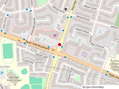 Location of John A Todd Dds at 741 Bayridge Dr, Kingston