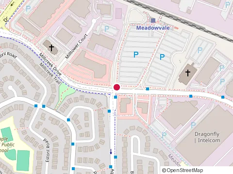 Location of Kaizen Business Solutions at 6725 Millcreek Dr, Mississauga