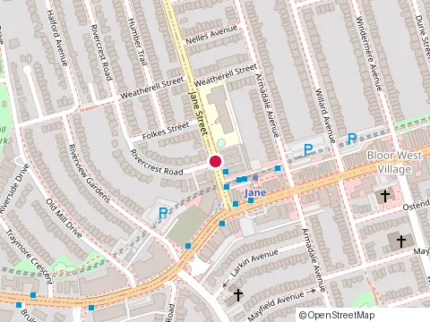 Location of Kenneth J. Michalak Chartered Professional Accountant at 62 Jane St, Toronto