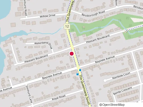 Location of Keswick Doors & Windows at 358 The Queensway S, Keswick