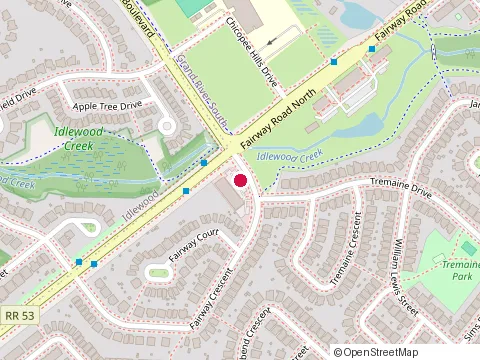 Location of Lackner Woods Family Dentistry at 900 Fairway Crescent #4, Kitchener