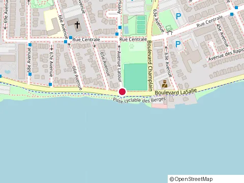 Location of Lasalle Drive-In Restaurant at 8760 boulevard Lasalle, LaSalle