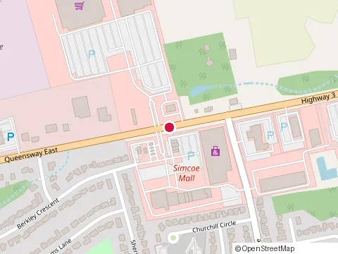 Location of H&R Block at 138 Queensway E, Simcoe