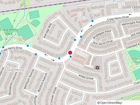 Location of Leslie Group Limited The at 100 Craig Henry Drive, Nepean