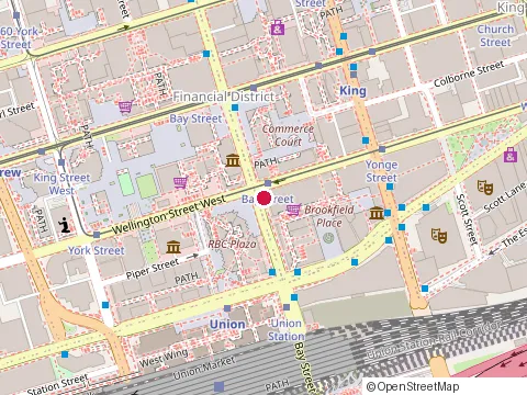 Location of Liberty International Underwriters at 900-181 Bay St, Toronto