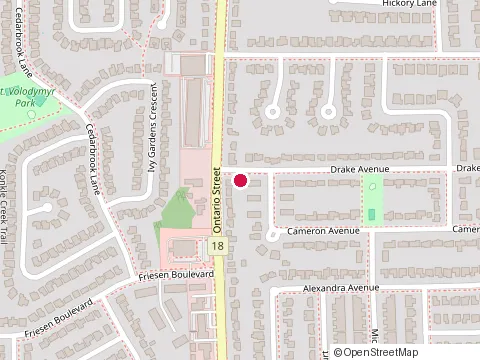 Location of Lincoln Hearing Clinic at 4413 Ontario St Ss 2, Beamsville