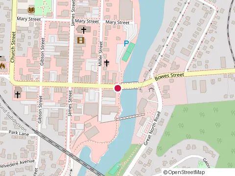 Location of Home Building Center at 22 Seguin St, Parry Sound