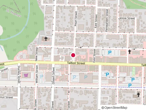Location of Locke Insurance Brokers at 12 Pearl St, Saint-Thomas