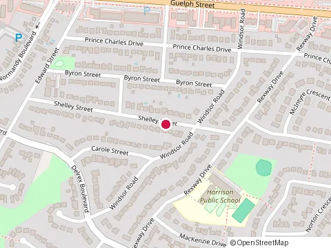 Location of Lululemon at 13850 Steeles Avenue, Halton Hills