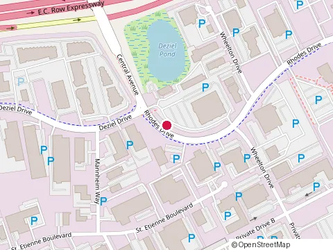 Location of Inova Insurance Brokers Inc. at 3600 Rhodes Dr, Windsor
