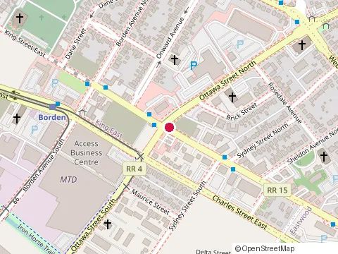 Emplacement de Lund&Associates au 1183 King St E, Kitchener