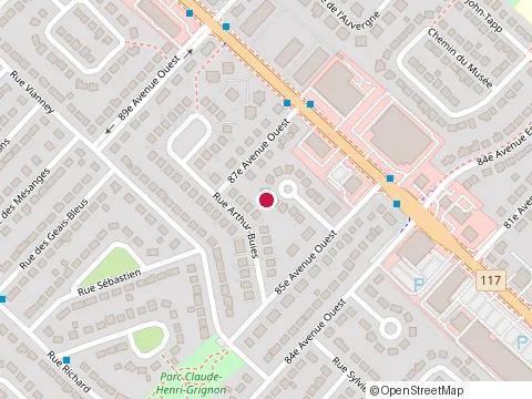 Location of Maisana Constructions at 61 Rue Arthur-Buies, Blainville