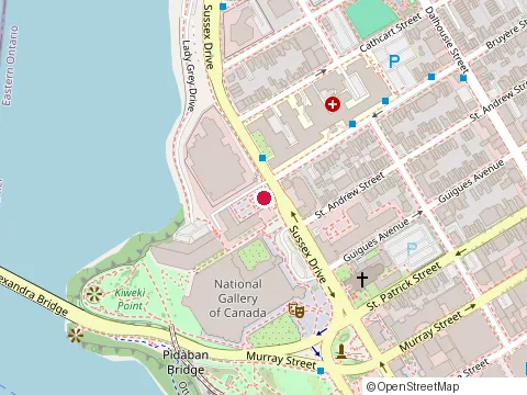 Location of Maison Charron at 164 Rue Laurier, Gatineau